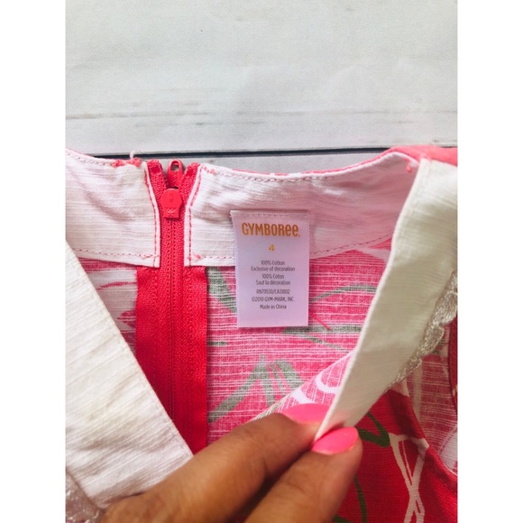 Gymboree Flamingo Dress (Size 4) - Picture 4 of 5